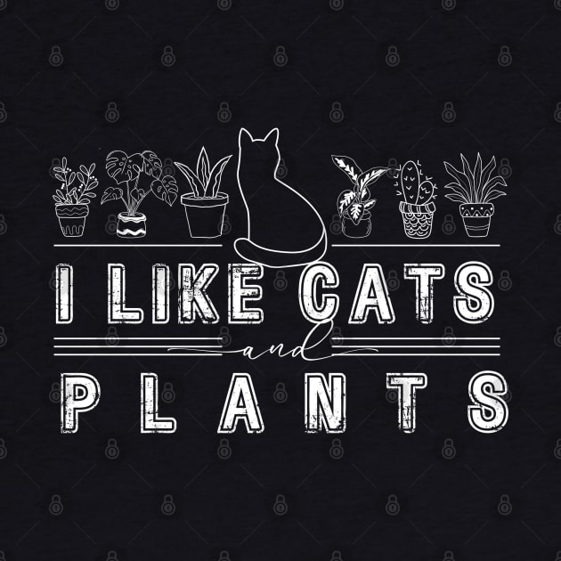 I like cats and plants by Emouran